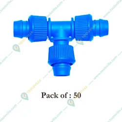 50 Pieces Emitting Pipe Take Off 12 x 13 mm